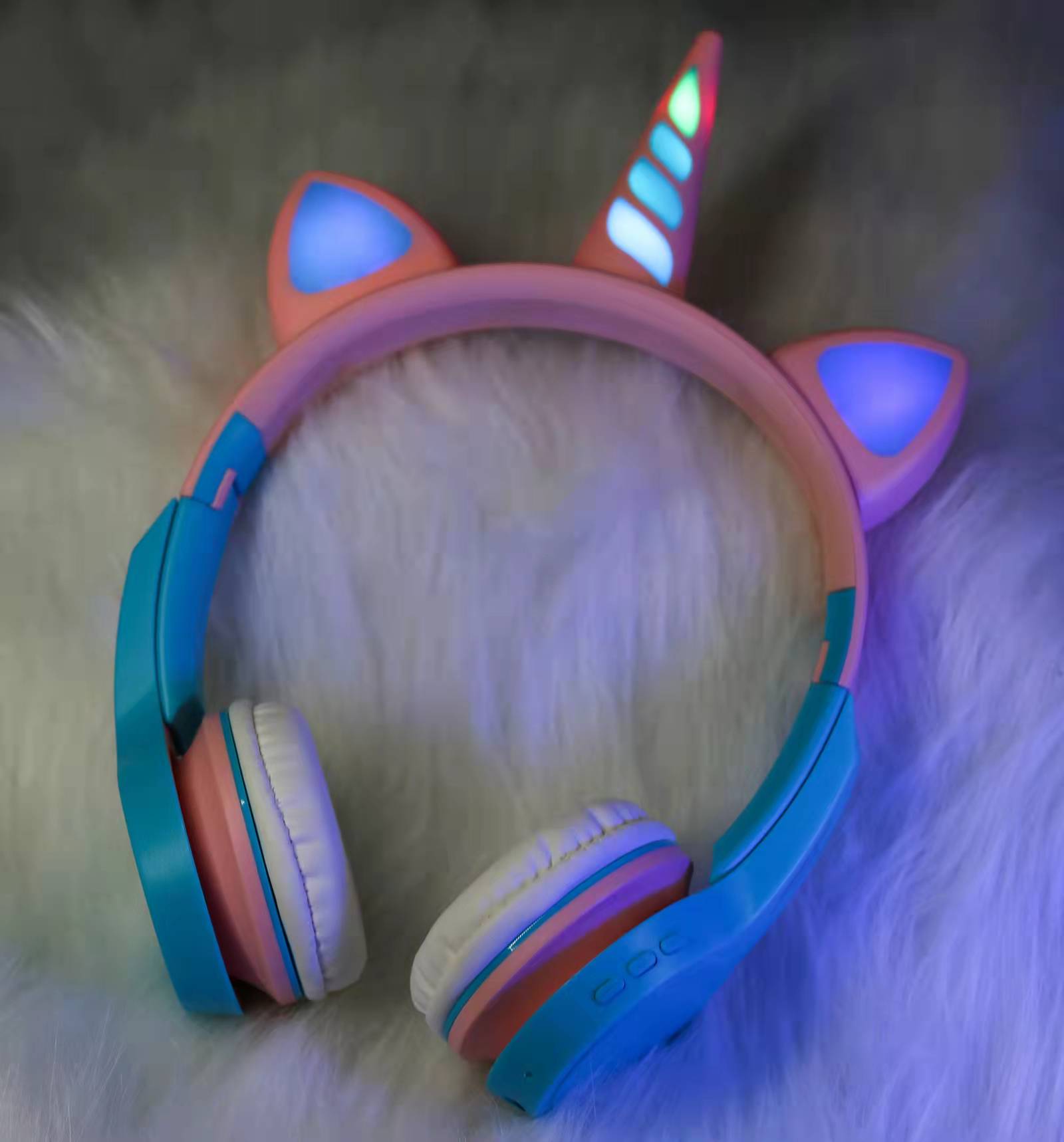 Cat ear Headset Bluetooth Earphones Headphones for Gaming