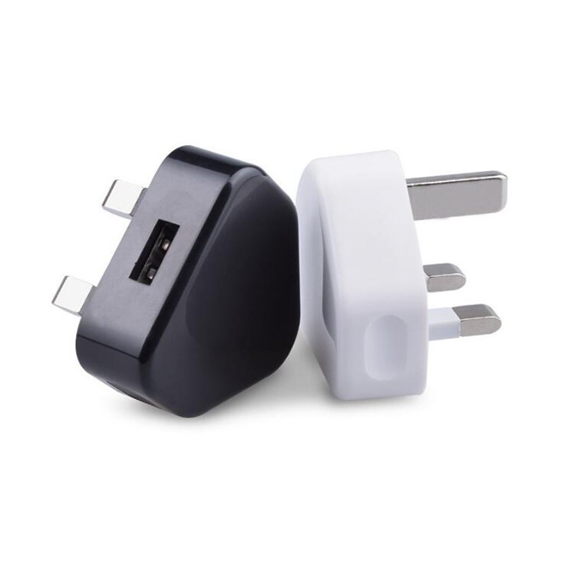 UK Standard Wall Adapter Charger Plug Travel Charger 5V 2A