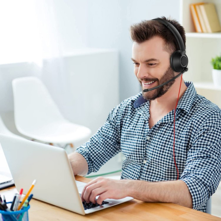 call center headphones