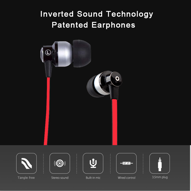 Unique Technology Patent IST Speaker Wired Earphones